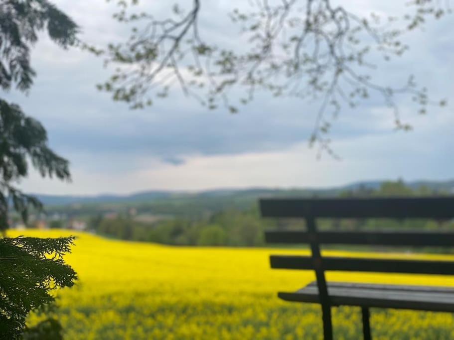 Familienfreundliches Landhaus "Karin" Mit Pool Struppen Exterior foto